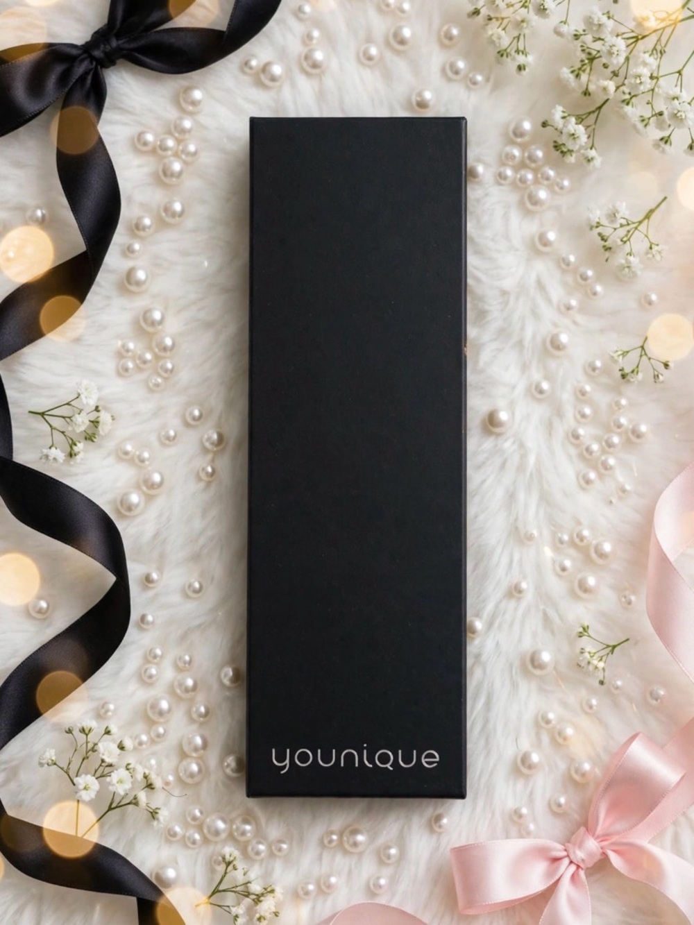 Younique Four-Shade Eyeshadow Palette — Gold, Blue, Rose, Peach